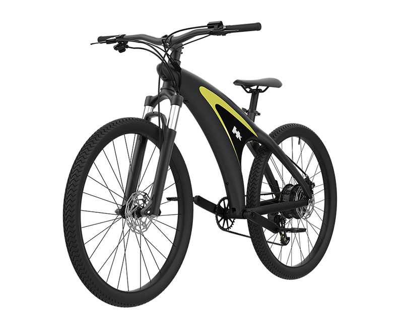 Q5-27,5 polegadas 650W 100KM Longo alcance 9 velocidades Mountain Bike elétrica híbrida