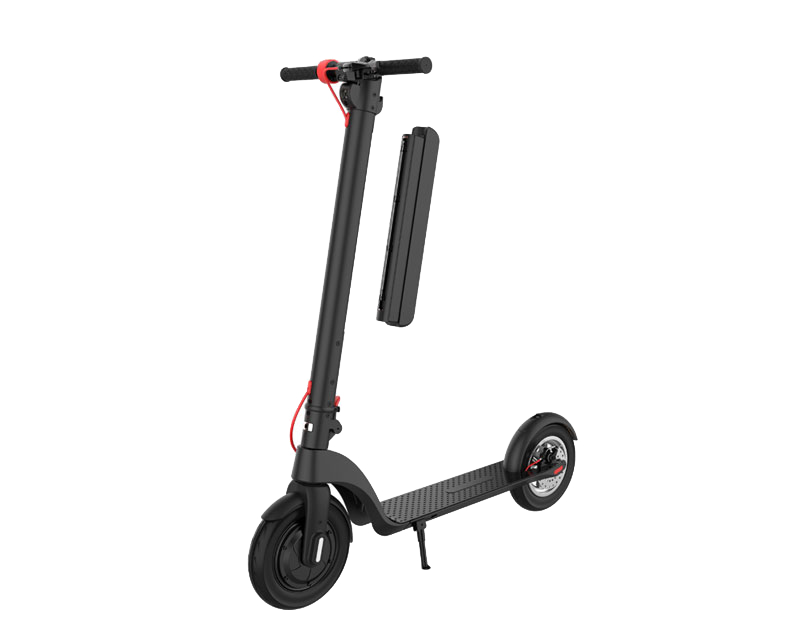 X8-350w Bateria de lítio removível dobrável scooter elétrico e para adulto Raycool