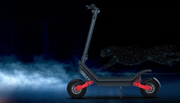 Processo de fabricação de uma scooter elétrica dobrável portátil